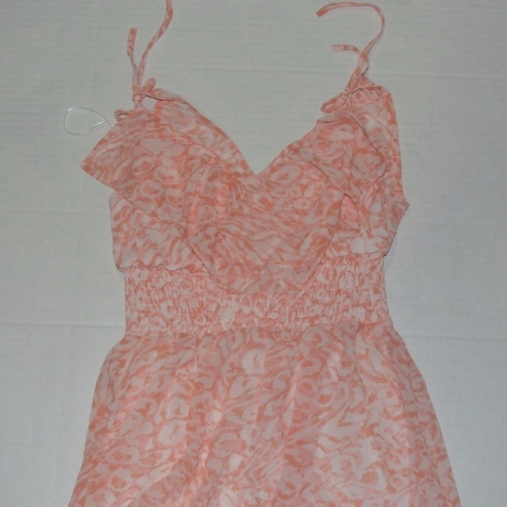 NEW GUESS Chameleon Camouflage High-Low Dress - Picture 3 of 3